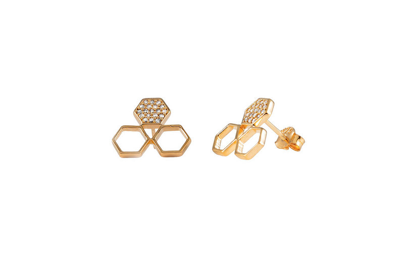 Mosaic Trio Earrings